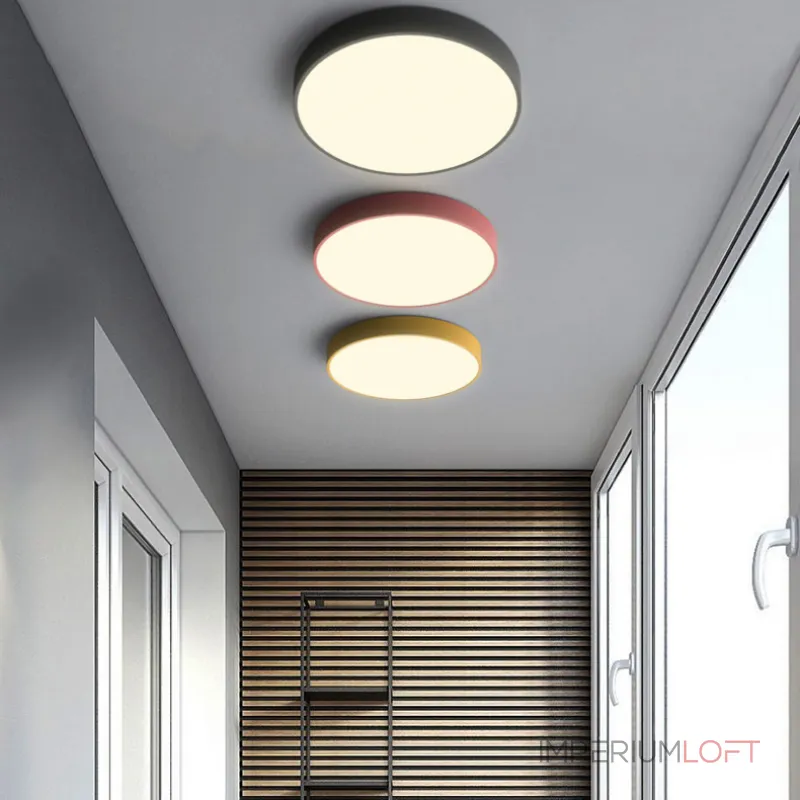 Потолочный светильник DISC COLOR D30 Blue от ImperiumLoft Потолочный светильник DISC COLOR D30 Blue от ImperiumLoft