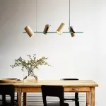 Подвесной реечный светильник BARREL A Yellow от ImperiumLoft