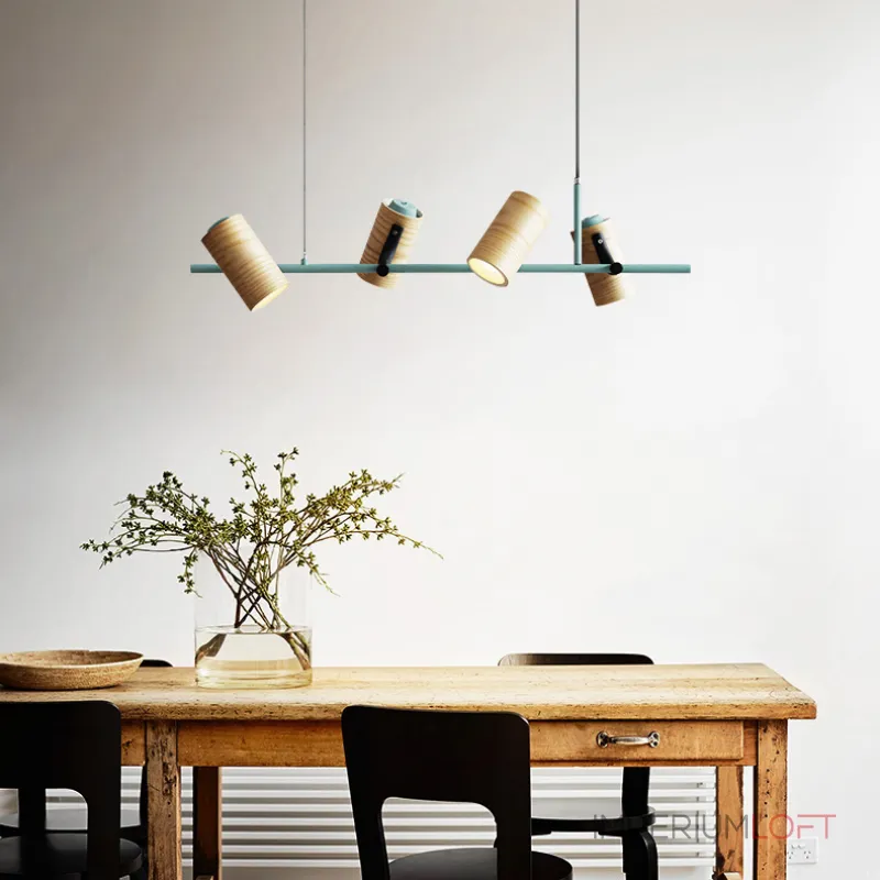 Подвесной реечный светильник BARREL A Yellow от ImperiumLoft