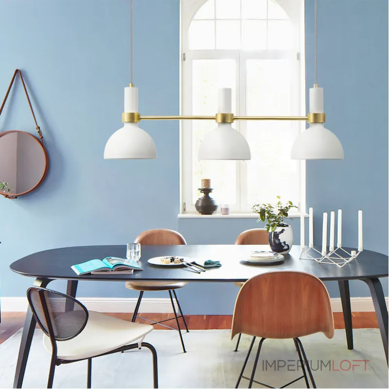 ПОДВЕСНОЙ СВЕТИЛЬНИК LARRY PENDANT 3L BLACK от ImperiumLoft