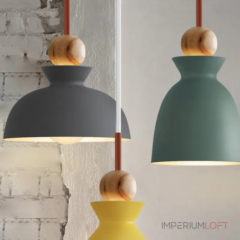Подвесной светильник OMG2 D28 Green от ImperiumLoft