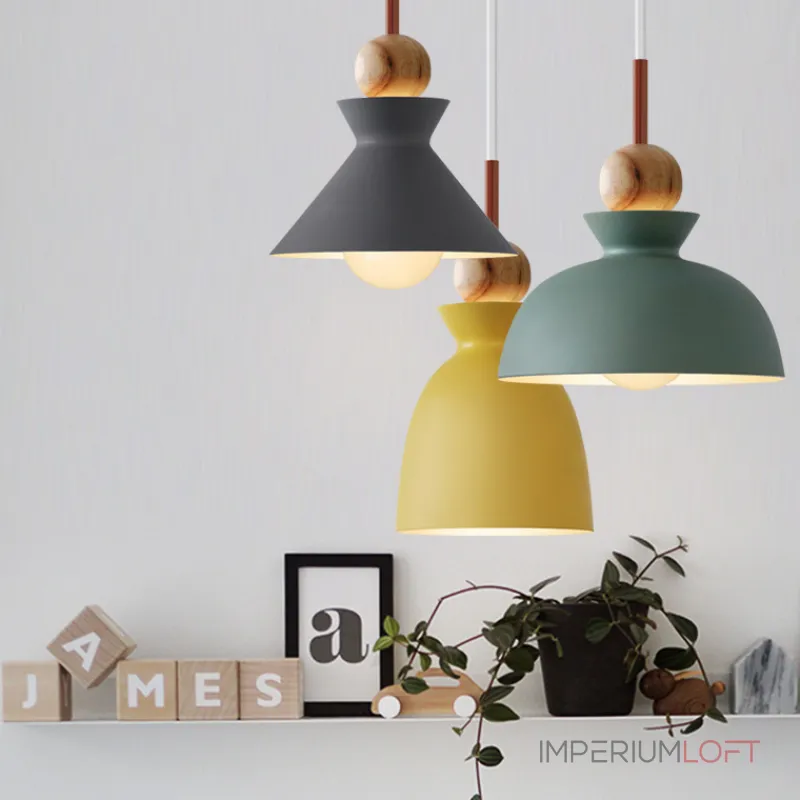 Подвесной светильник OMG2 D28 Green от ImperiumLoft