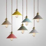 Светильник подвесной BRAID серый от ImperiumLoft