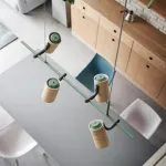 Подвесной реечный светильник BARREL A Yellow от ImperiumLoft