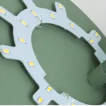 Бра TWIRL SUNSET D25 Grey/Green от ImperiumLoft