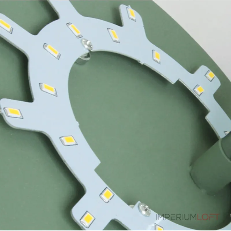 Бра TWIRL SUNSET D25 Grey/Green от ImperiumLoft