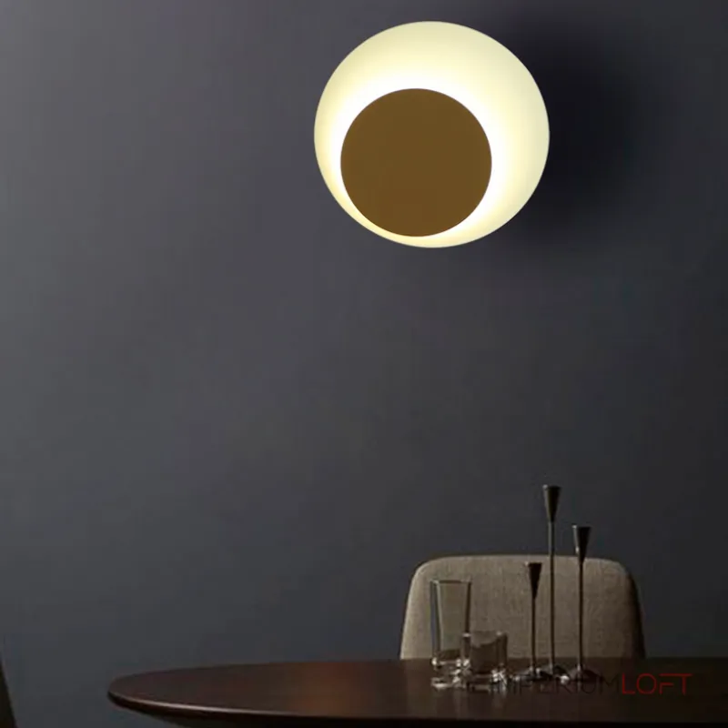 Бра TWIRL SUNSET D25 Grey/Green от ImperiumLoft