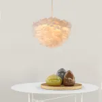 Подвесная люстра FEATHERS D60 Gray