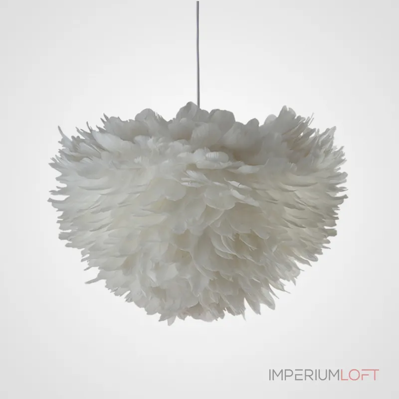 Подвесная люстра FEATHERS D80 White Подвесная люстра FEATHERS D80 White