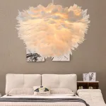 Подвесная люстра FEATHERS D60 Gray