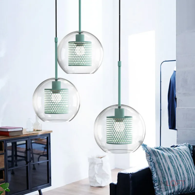 Подвесной светильник CATCH TRIO MINT от ImperiumLoft