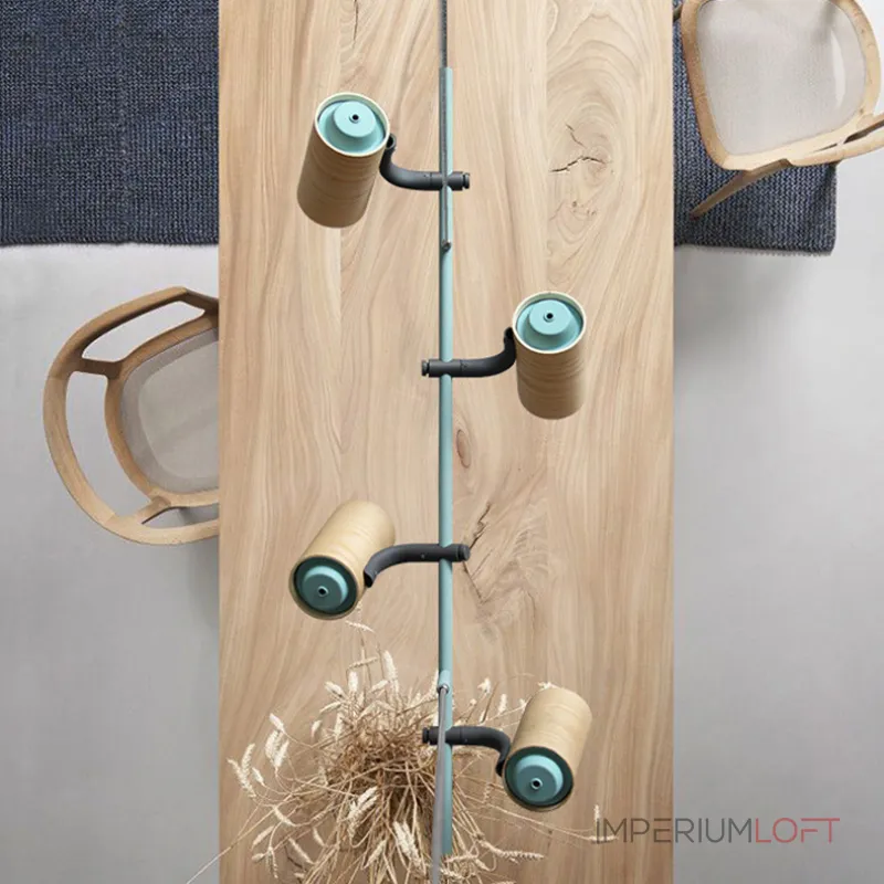 Подвесной реечный светильник BARREL A Yellow от ImperiumLoft