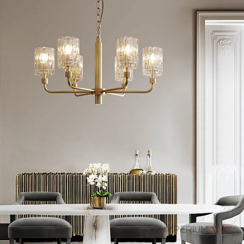 Подвесная люстра ALBERTA 8 от ImperiumLoft