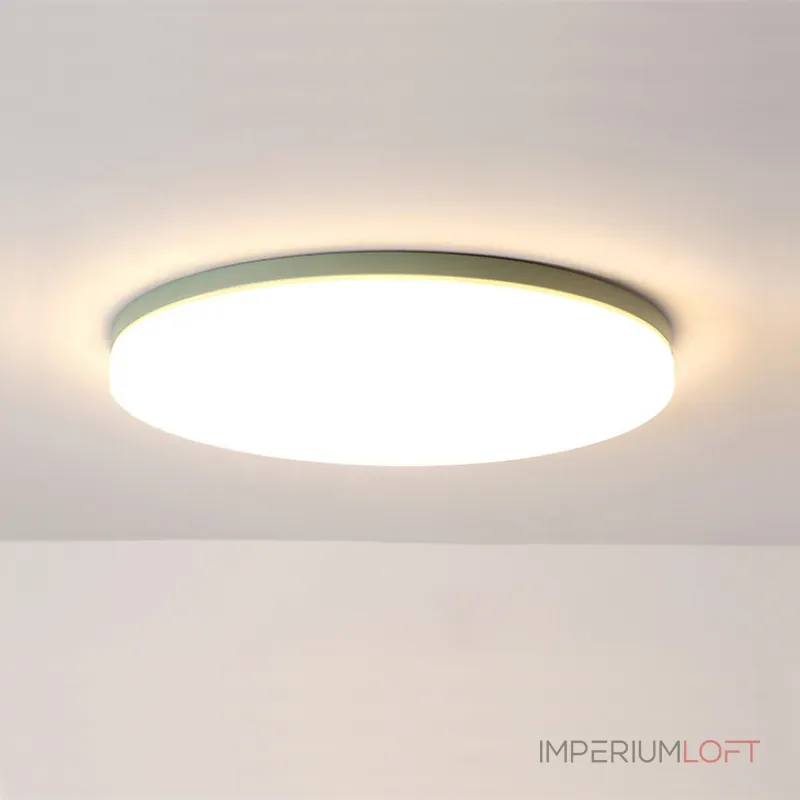 Потолочный светильник DISC HALF D26 White от ImperiumLoft