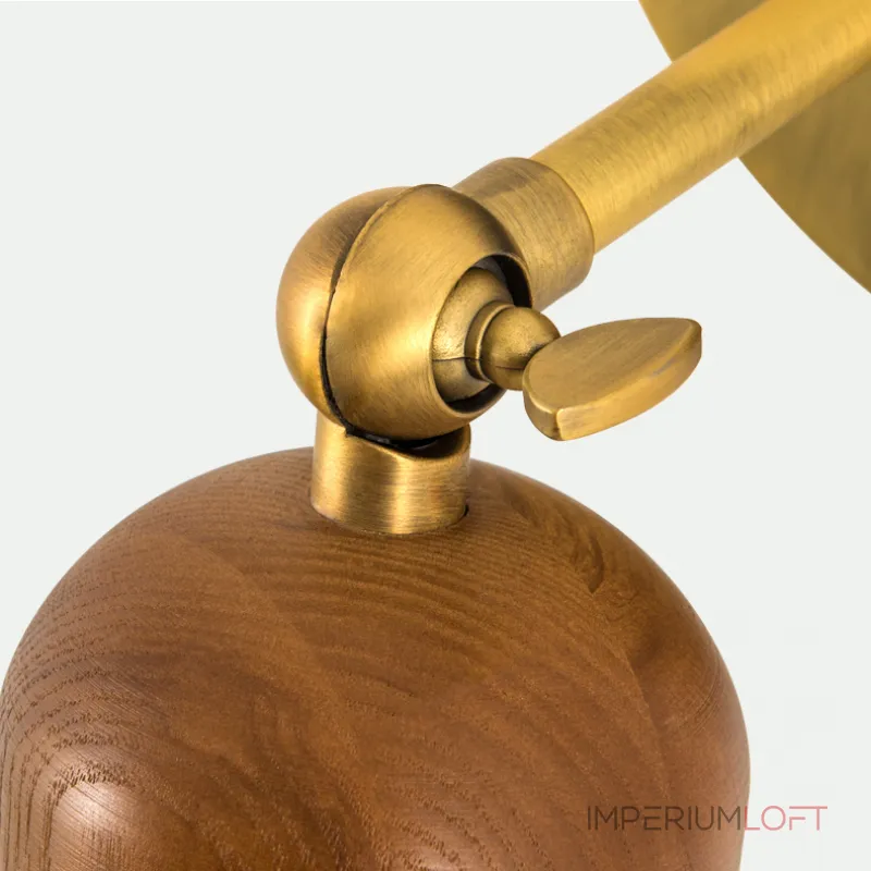 Бра PORI Dark wood от ImperiumLoft