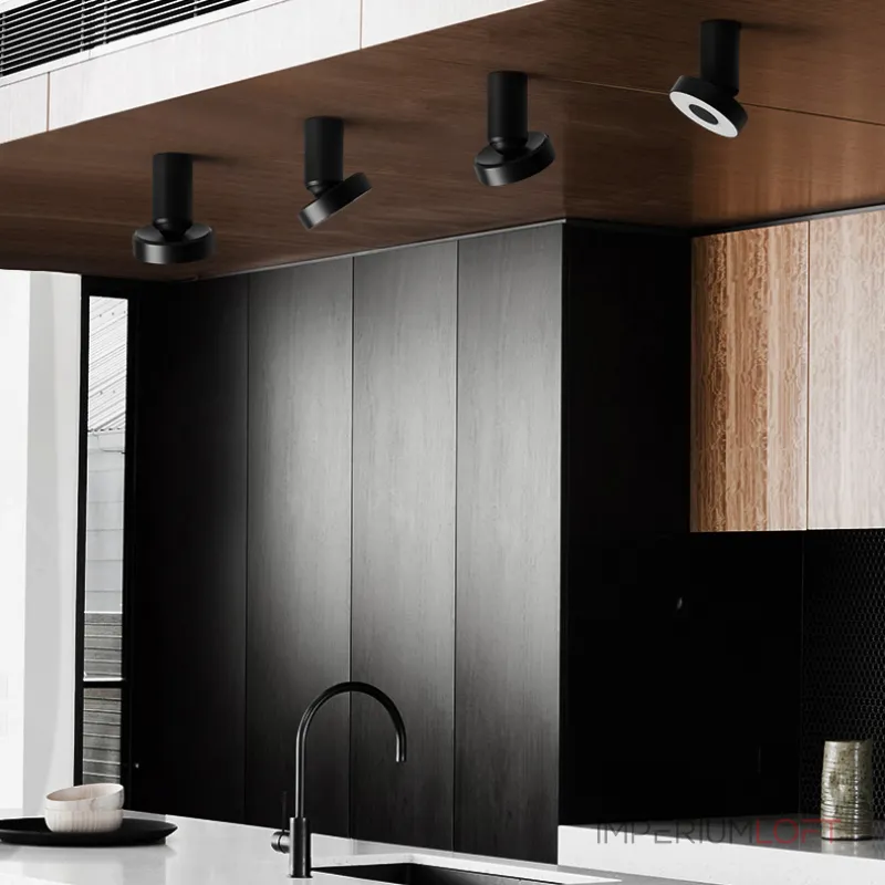 Потолочный точечный светильник STIR Silver от ImperiumLoft