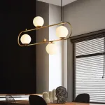 Подвесной реечный светильник HOOP L120 Bronze от ImperiumLoft