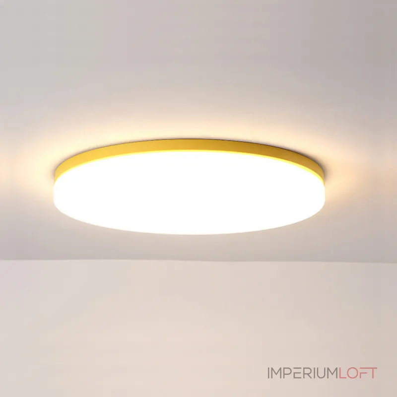 Потолочный светильник DISC HALF D48 Yellow от ImperiumLoft