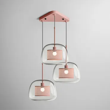 Подвесной светильник CATCH TRIO ROSE Подвесной светильник CATCH TRIO ROSE