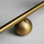 Подвесной реечный светильник HOOP L90 Bronze от ImperiumLoft