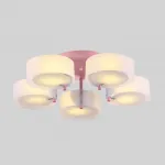 Потолочная люстра HEDDA D73 5 lamps Pink от ImperiumLoft