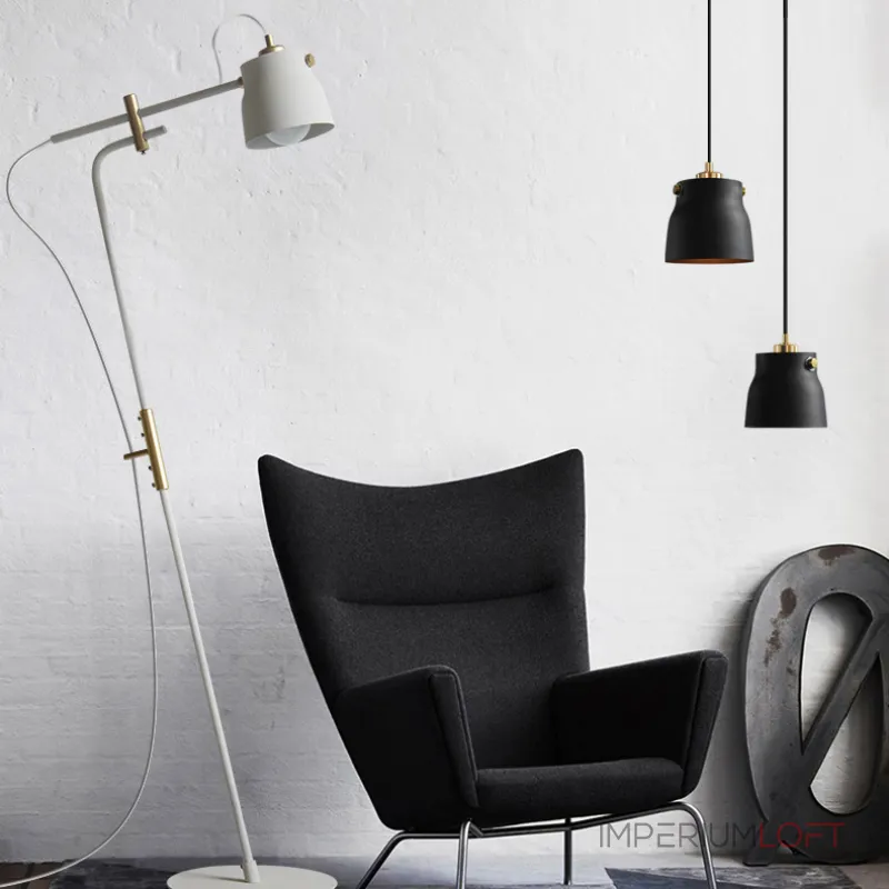 Торшер RAM FLOR Black от ImperiumLoft