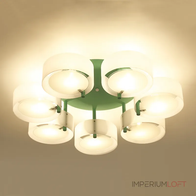 Потолочная люстра HEDDA D73 6 lamps Green от ImperiumLoft Потолочная люстра HEDDA D73 6 lamps Green от ImperiumLoft