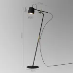 Торшер RAM FLOR Black от ImperiumLoft