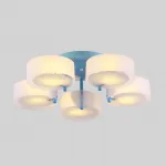 Потолочная люстра HEDDA D73 5 lamps Blue от ImperiumLoft