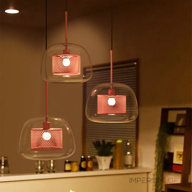 Подвесной светильник CATCH TRIO ROSE от ImperiumLoft Подвесной светильник CATCH TRIO ROSE от ImperiumLoft