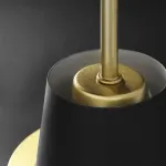 Люстра на штанге REINAR A D57 Black от ImperiumLoft