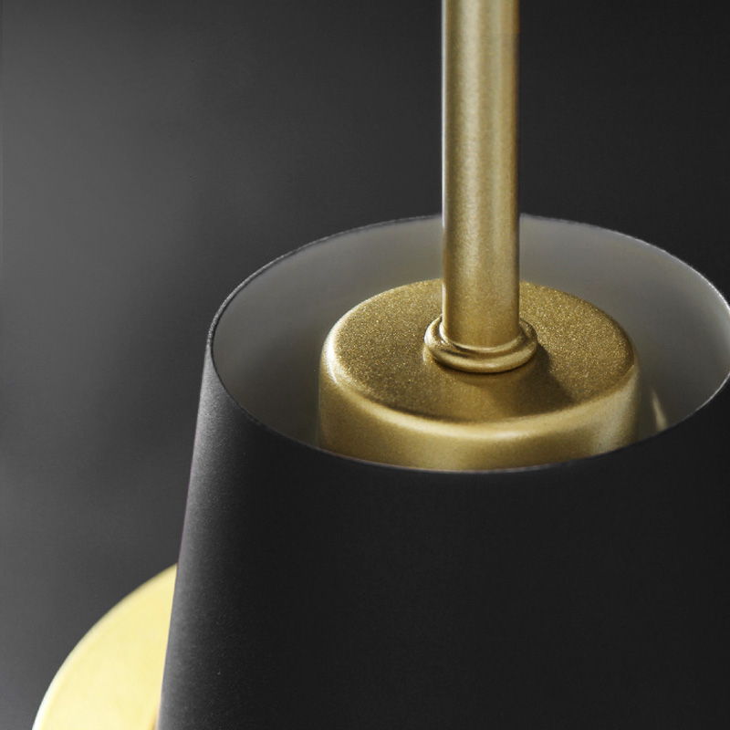 Люстра на штанге REINAR A D57 Black от ImperiumLoft