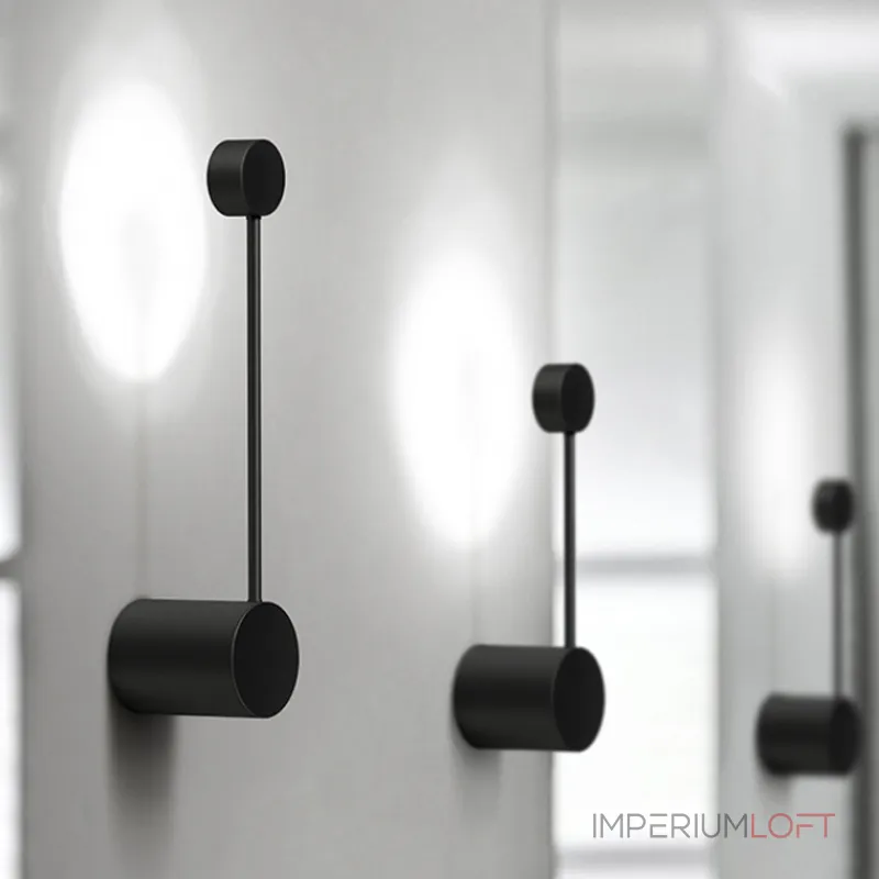 Бра Via Pin Wall L29,5 White от ImperiumLoft