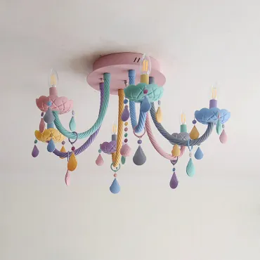 Потолочная люстра RAINBOW SHORT 6 lamps Потолочная люстра RAINBOW SHORT 6 lamps