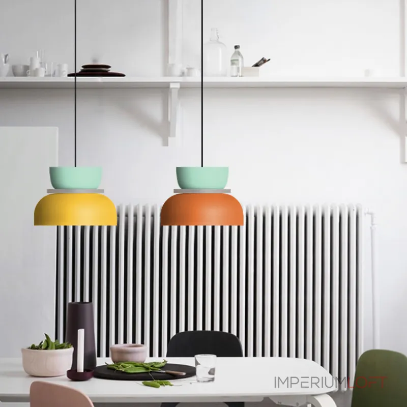 Подвесной светильник ILO D18,5 yellow/pink от ImperiumLoft