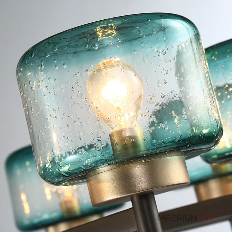 Подвесная люстра POT D70 6 lamps Transparent от ImperiumLoft