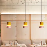 Подвесной светильник ILO D18,5 yellow/pink от ImperiumLoft