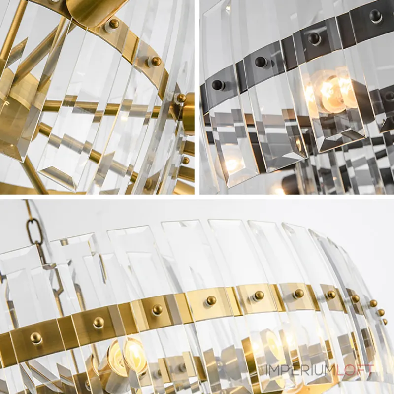 Подвесная люстра MILLENIUM D60 Black от ImperiumLoft