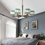 Подвесная люстра POT D70 6 lamps Transparent от ImperiumLoft