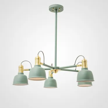 Люстра на штанге VINLAND CH D82 Blue