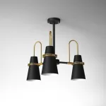 Люстра на штанге REINAR A D57 Black от ImperiumLoft