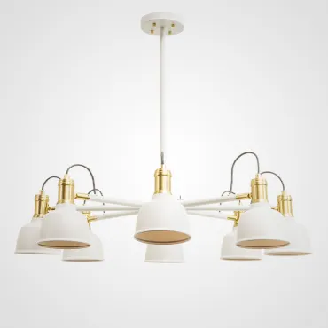 Люстра на штанге VINLAND CH D92 White