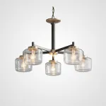 Подвесная люстра POT D70 5 lamps Transparent от ImperiumLoft