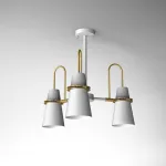 Люстра на штанге REINAR A D57 White от ImperiumLoft