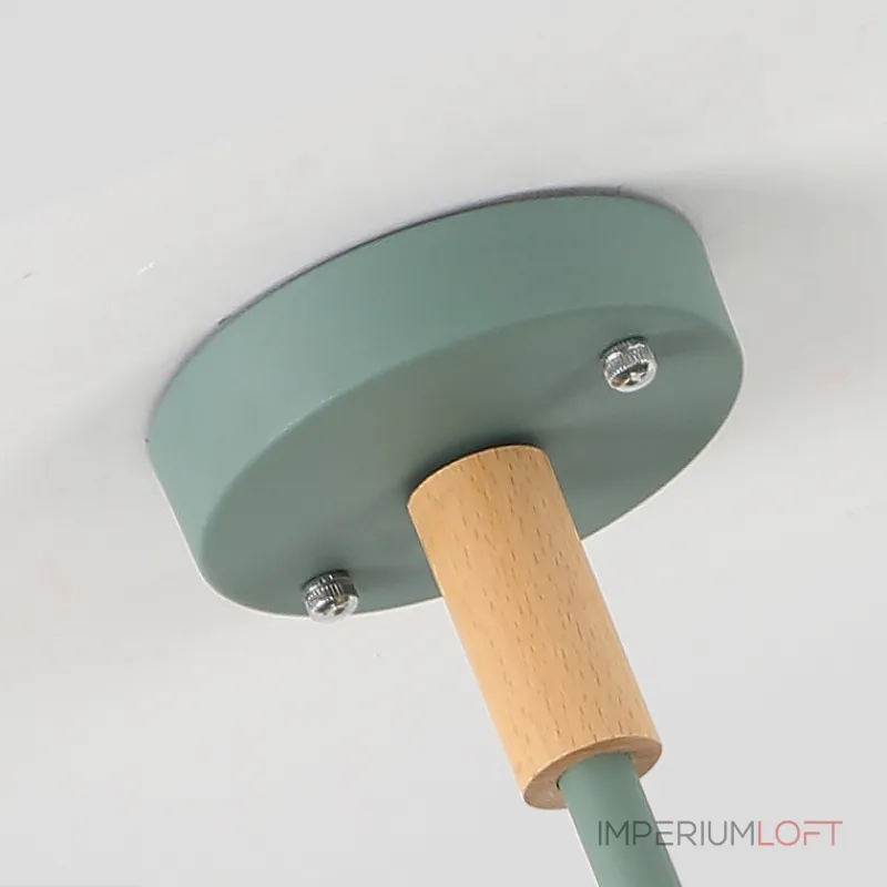 Люстра на штанге SVEN 8 lamps Green от ImperiumLoft