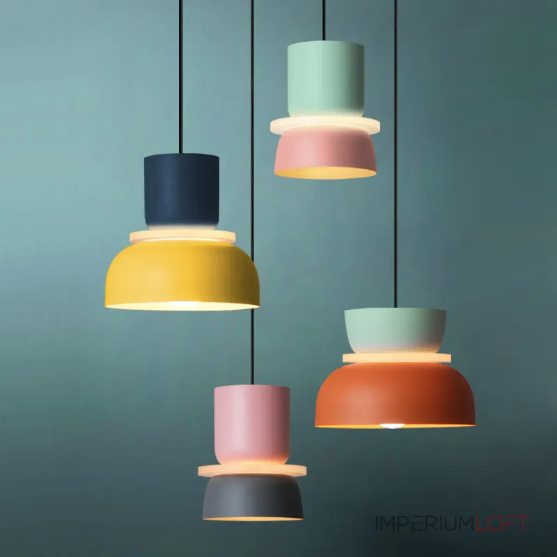 Подвесной светильник ILO D18,5 yellow/pink от ImperiumLoft