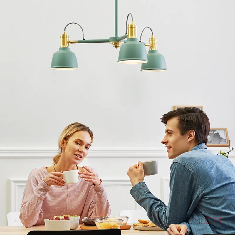 Люстра на штанге VINLAND CH D92 White от ImperiumLoft