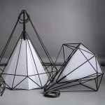 Подвесной светильник The Diamond Chandelier Kevin Reilly 1 D28 Черный от ImperiumLoft