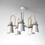 Люстра на штанге REINAR A D64 White от ImperiumLoft