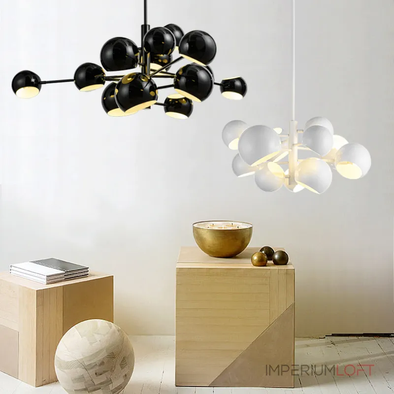 Люстра на штанге Kopra Burst L15 Black